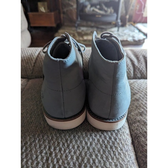 UGG MEN’S Gray Leather Suede Ankle Boots Size 9 S/N 1002389 - Picture 4 of 6